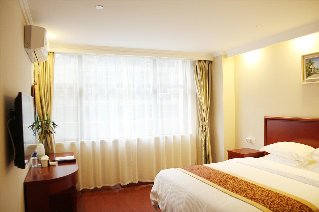 Greentree Inn Hebei Cangzhou Jianshe Avenue Express Hotel מראה חיצוני תמונה